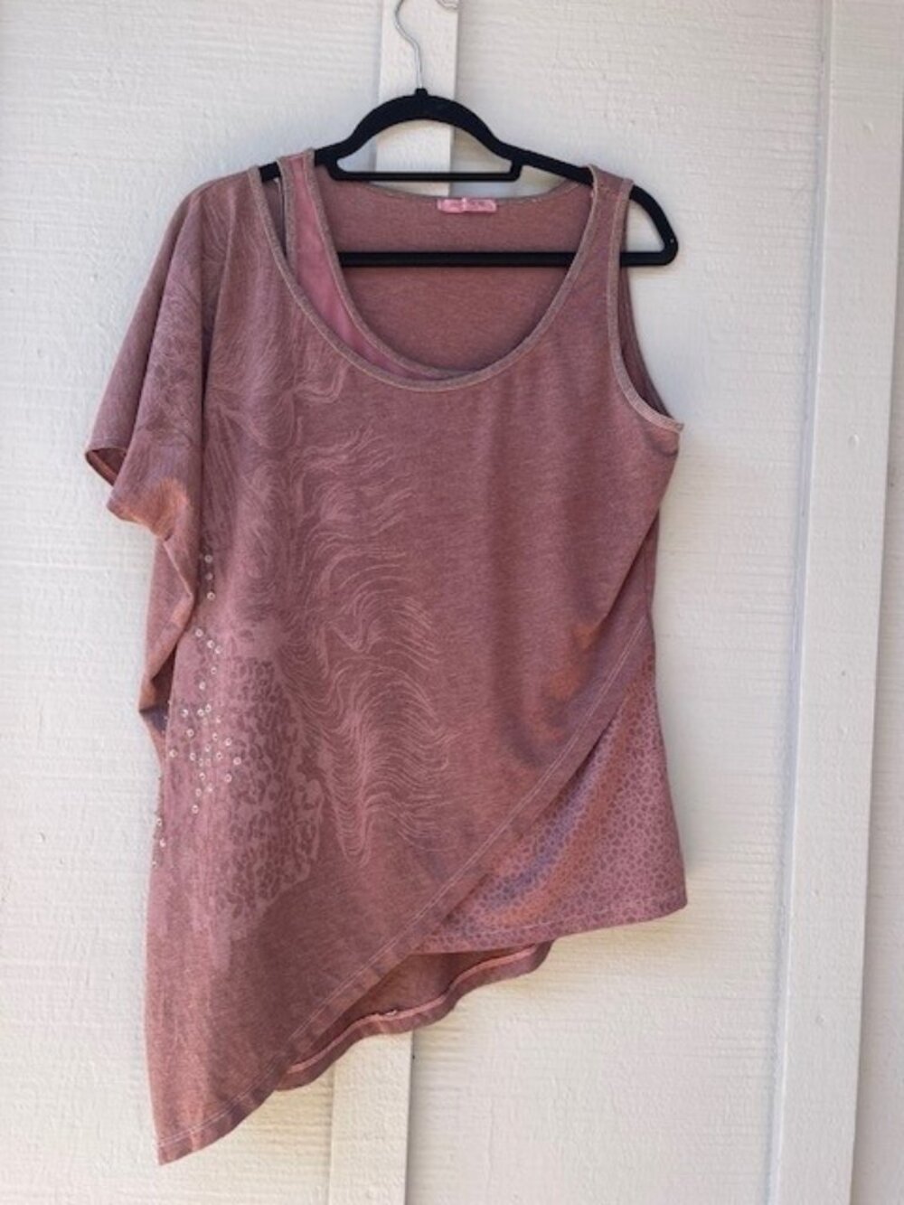 ANVRDIE Angels Never Die  Asymmetrical Tunic - Size 3